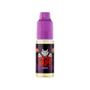 Vampire Vape Cola e-liquid bottle with purple cap on a white background