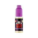Vampire Vape Pineapple and Graprefruit Fizz e-liquid bottle with purple cap on a white background