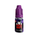 Vampire Vape Purple Craze e-liquid bottle on a white background