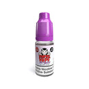 Vampire Vape black jack nic salts vape juice bottle with purple cap on a white background