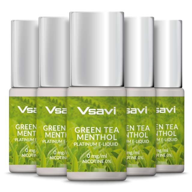 VSAVI Platinum E-Liquid 50ml green tea menthol
