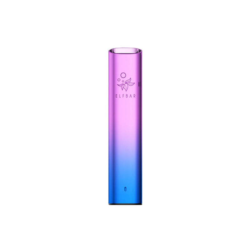 Elf Bar Mate 500 Aurora Purple vape pen on a white background