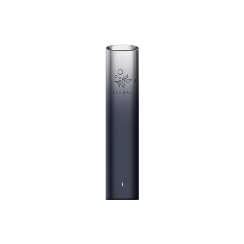 Elf Bar Mate 500 Black Grey vape pen on a white background