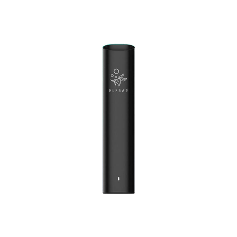 Elf Bar Mate 500 Black vape pen on a white background