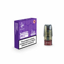 Elf Bar P1 Blueberry flavour vape pod and packaging on a white background