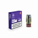 Elf Bar P1 Grape flavour vape pod and packaging on a white background