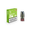 Elf Bar P1 Kiwi Passionfruit Guava flavour vape pod and packaging on a white background