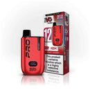 IVG Pro 12 fizzy cherry vaping device and packaging on a white background