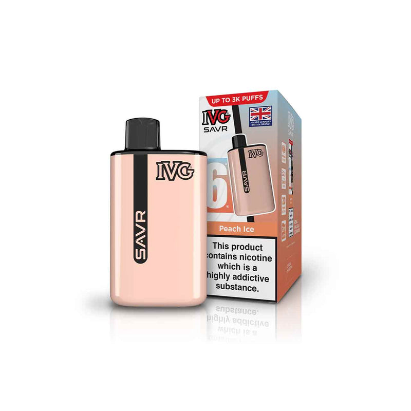 IVG SAVR Pod Kit Peach Ice Flavour