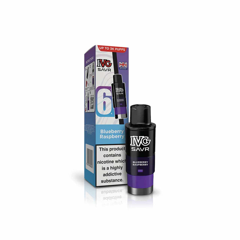 IVG SAVR Refill Pod Blueberry Raspberry Flavour