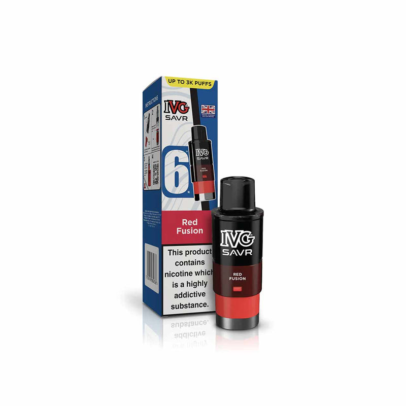 IVG SAVR Refill Red Fusion Flavour