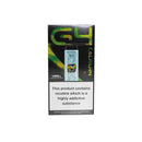 UWELL G4 Caliburn Glacier Blue vape device packaging on a white background