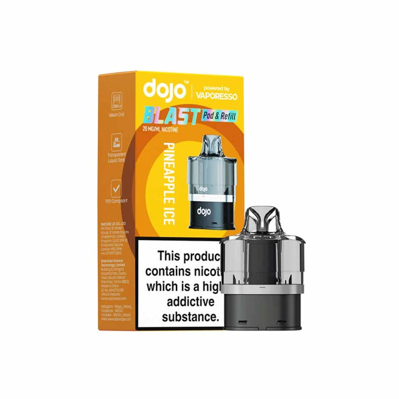 Vaporesso Dojo Blast Replacement Prefilled Pods Vaporesso Dojo Blast Replacement Prefilled Pods