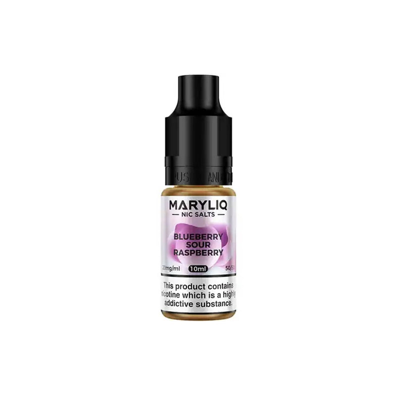 Maryliq 10ml Nic Salt Bottles by Lost Mary Blueberry Sour Raspberry Flavour