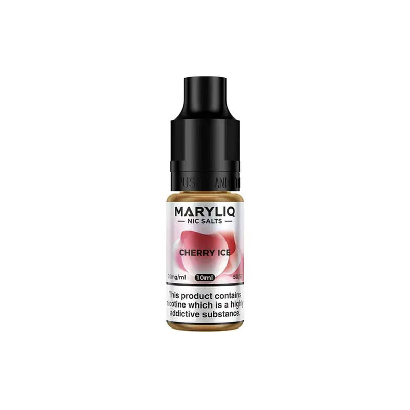 Maryliq 10ml Nic Salt Bottles by Lost Mary Cherry Ice Flavour