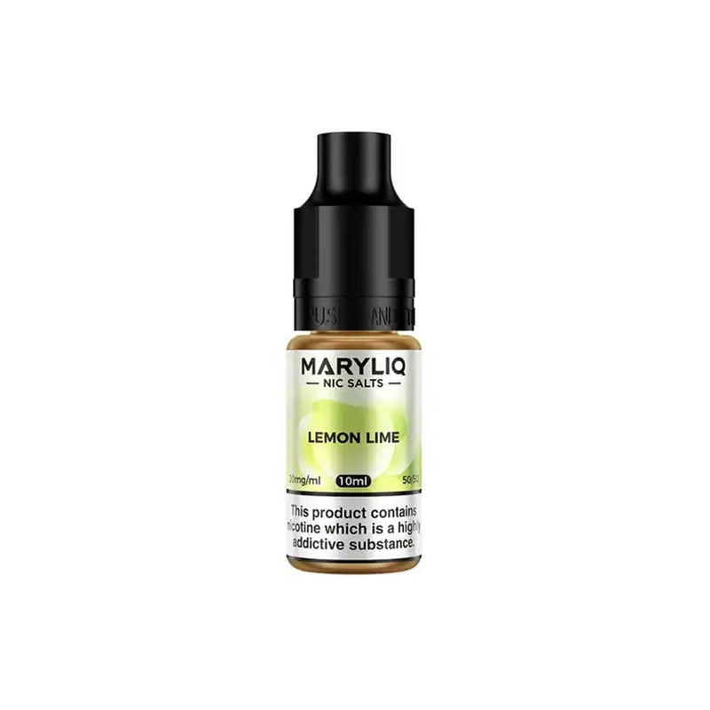 Maryliq 10ml Nic Salt Bottles by Lost Mary Lemon Lime Flavour