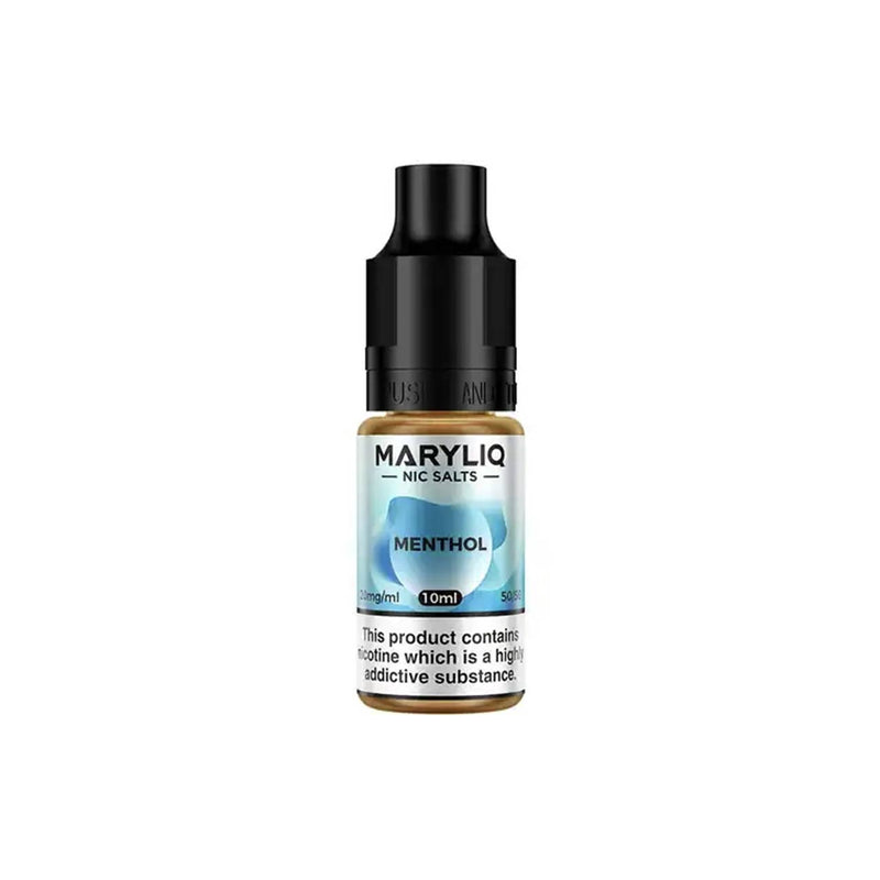 Maryliq 10ml Nic Salt Bottles by Lost Mary Menthol Flavour