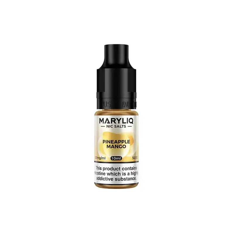 Maryliq 10ml Nic Salt Bottles by Lost Mary Pineapple Mango Flavour