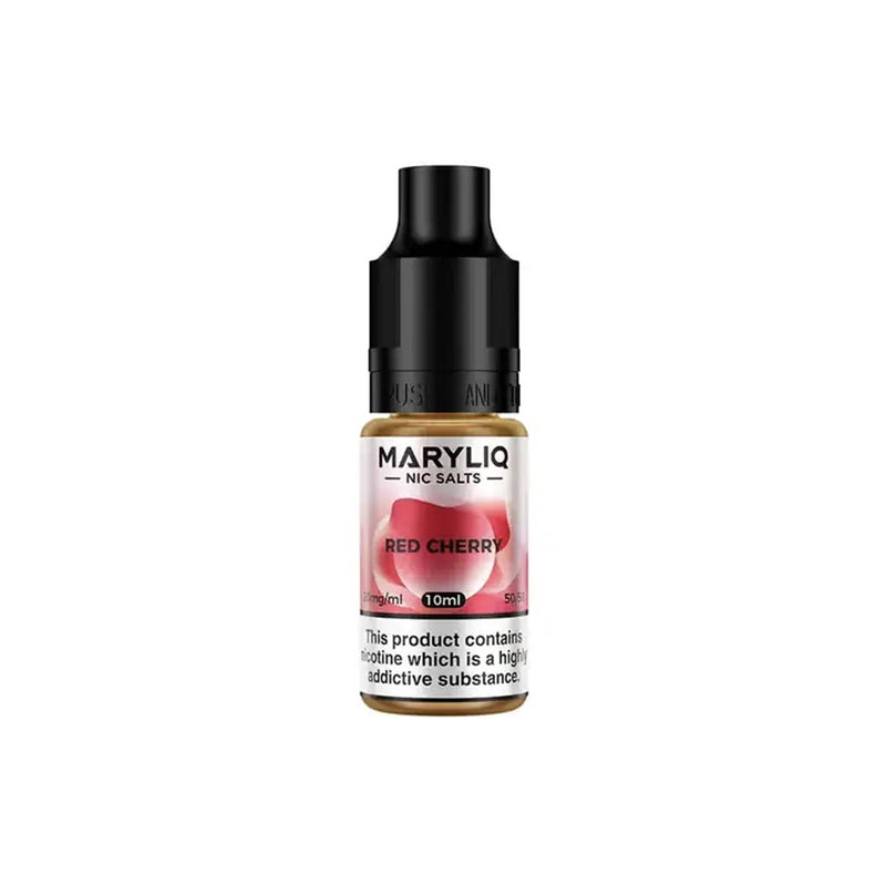 Maryliq 10ml Nic Salt Bottles by Lost Mary Red Cherry Flavour
