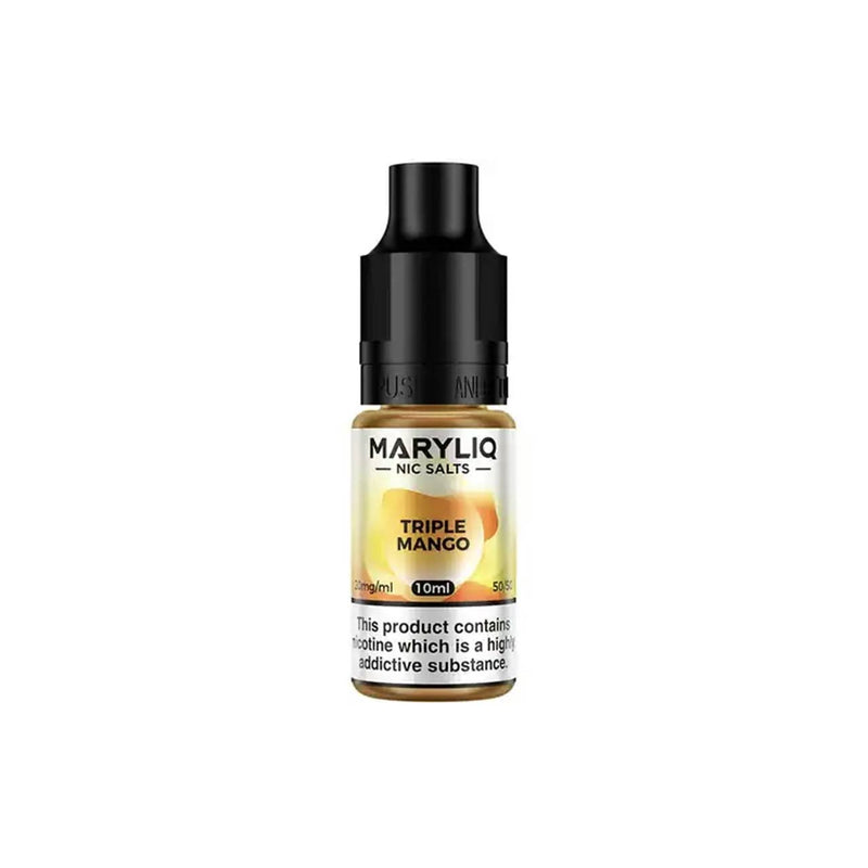 Maryliq 10ml Nic Salt Bottles by Lost Mary Triple Mango Flavour