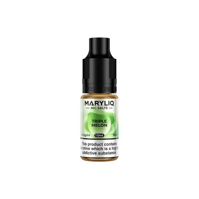 Maryliq 10ml Nic Salt Bottles by Lost Mary Triple Melon Flavour
