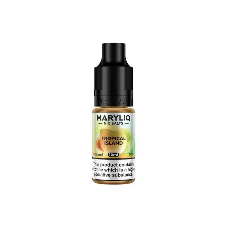 Maryliq 10ml Nic Salt Bottles by Lost Mary Tropical Island Flavour
