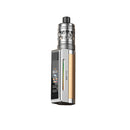Aspire Zelos M80 gold and silver with a white background