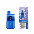 Bloody Bar Ultra Twist 20k blue razz ice and blueberry raspberry white background