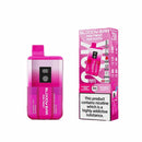 Bloody Bar Ultra Twist 20k blueberry sour raspberry and strawberry raspberry cherry ice white background