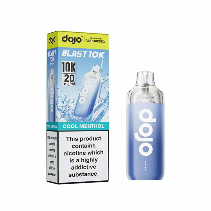 Vaporesso Dojo Blast 10K kit cool menthol white background