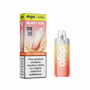 Vaporesso Dojo Blast 10K kit ten tangerines white background