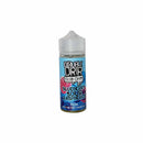 Double Drip Sub Ohm Blueberry Sour Raspberry vape juice bottle on a white background