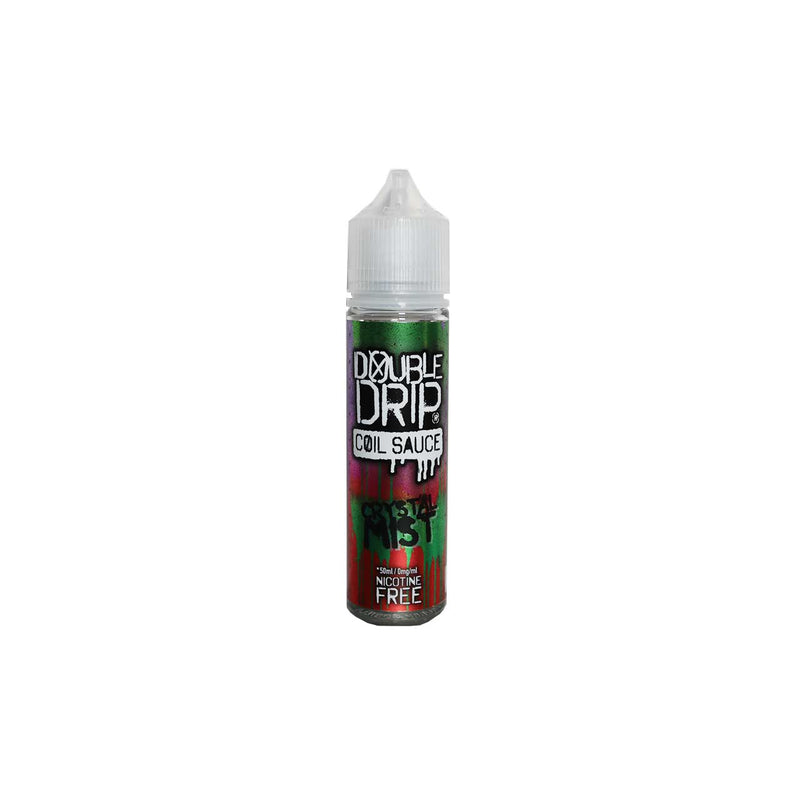 Bottle of Double Drip Crystal Mist on a white background