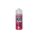 Double Drip strawberry raspberry cherry ice e-liquid bottle on a white background