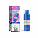 Elf Bar Plus 50 refill pod and packaging white background blueberry