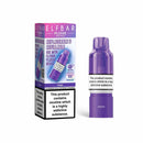 Elf Bar Plus 50 refill pod and packaging white background grape