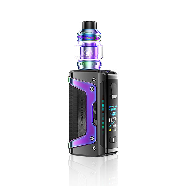 Geekvape Aegis Legend 5 aurora rainbow on white background