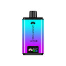 Hayati Pro Ultra Plus gradient blue to purple vape device with 'Hayati Pro Ultra' branding on a white background