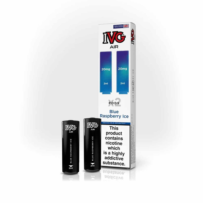 IVG Air Replacement Pods blue raspberry ice