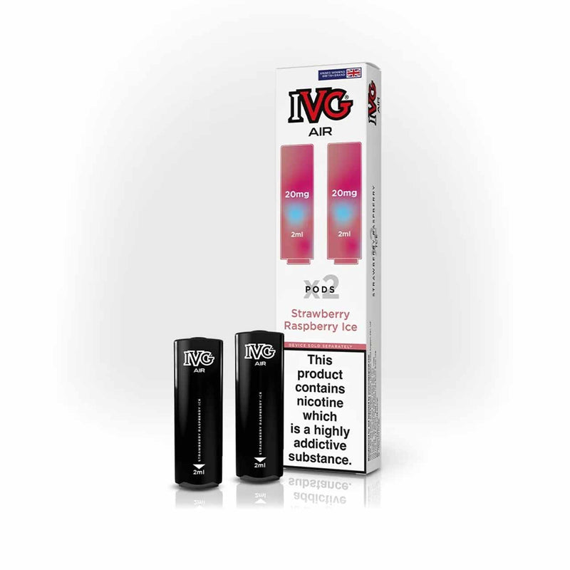 IVG Air Replacement Pods strawberry raspberry ice