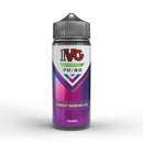 IVG Forest Berries Ice shortfill e-liquid bottle on a white background