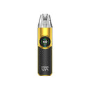 Oxva NeXlim black gold vape kit white background