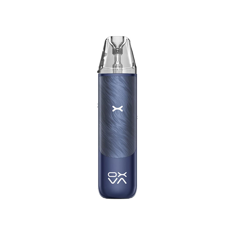 Oxva Nexlim Go starry blue vape device on a white background