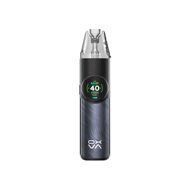 Oxva NeXlim starry blue vape kit white background