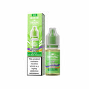 Ske Crystal Salts Kiwi Passionfruit Guava vape juice bottle and packaging on a white background