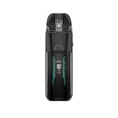 Vaporesso Luxe XR Max black vape with digital display on a white background