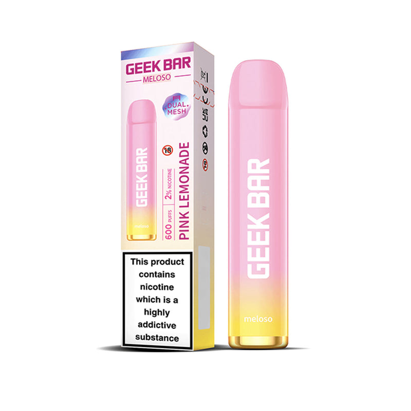 Geek Bar Meloso pink lemonade