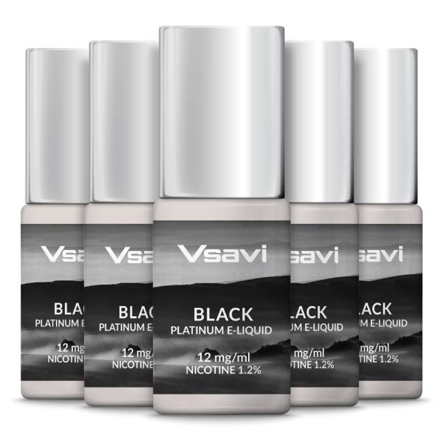 VSAVI Platinum E-Liquid 50ml black tobacco