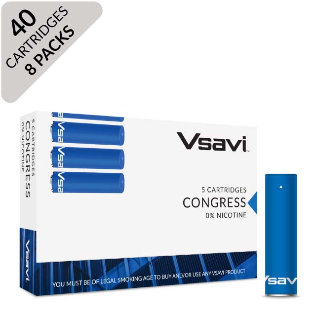 VSAVI Classic Cartridges x 40 congress tobacco