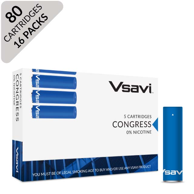 VSAVI Classic Cartridges x 80 congress tobacco